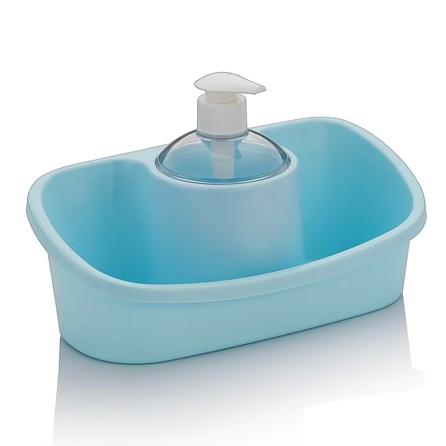 3 In 1 Hand Wash Liquid Soap Dispenser With Sponge Holder (1 Set) 3 In 1 Hand Wash Liquid Soap Dispenser With Sponge Holder (1 Set)